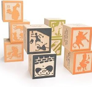 Uncle Goose Nursery Rhyme Blocks - Made in USA