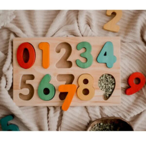 Wooden Numbers Puzzle