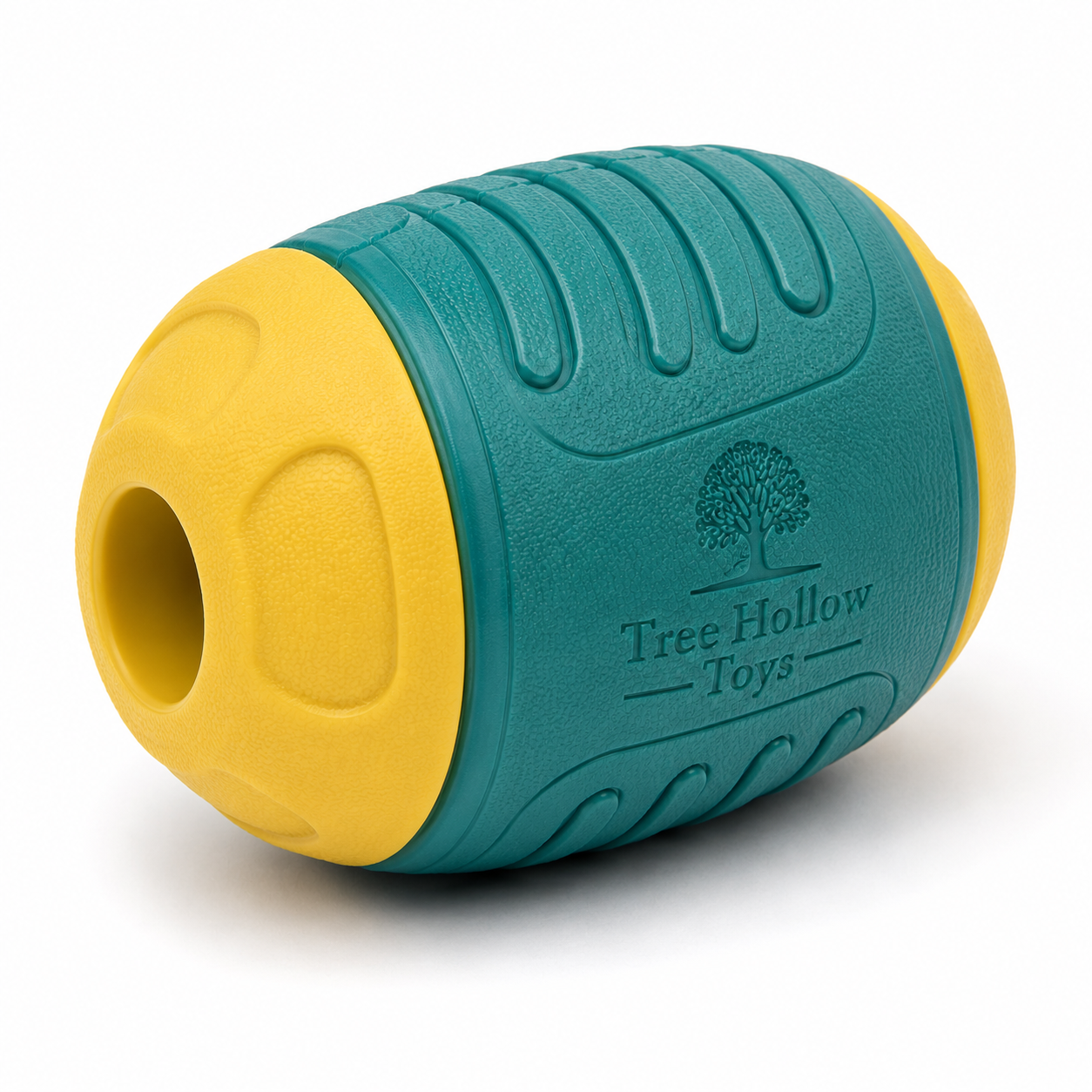 Tree Hollow Toys Interactive Treat Dispensing Dog Toy – Durable Rubber Puzzle Chew Toy for Medium & Large Dogs - Image 3